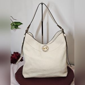 Michael Kors Cream Hobo Bag